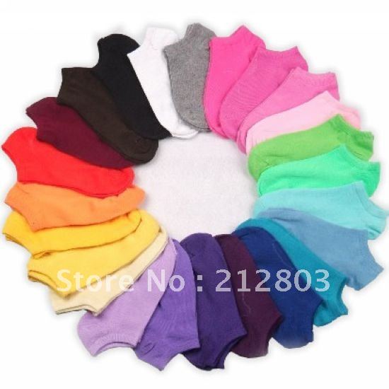 Free shipping!!50Pair/Lot New Arrival special offer colorful lovely candy socks , sport sock , women sock
