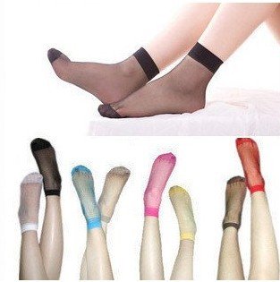 Free shipping 50pairs Colorful Women Velvet Anti-off silk Socks