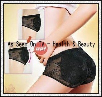 Free Shipping 50pcs/lot Booty Enhancer Cotton Padded Shaper Panty Buttock Shape Panties Padded Butt Enhancer