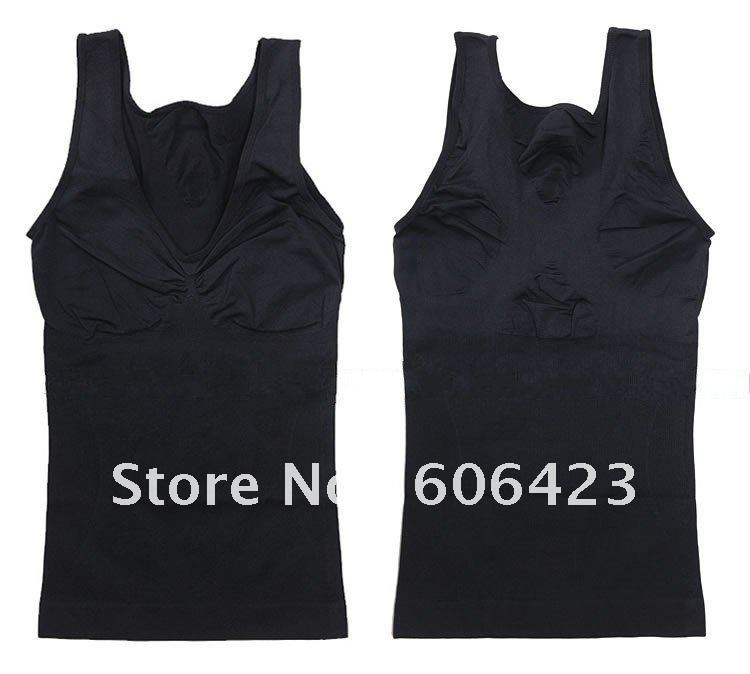 Free shipping 50pcs/lot new Japan style germaniun chest wrapped perfect slim body undergarment waistcoat Shape-01