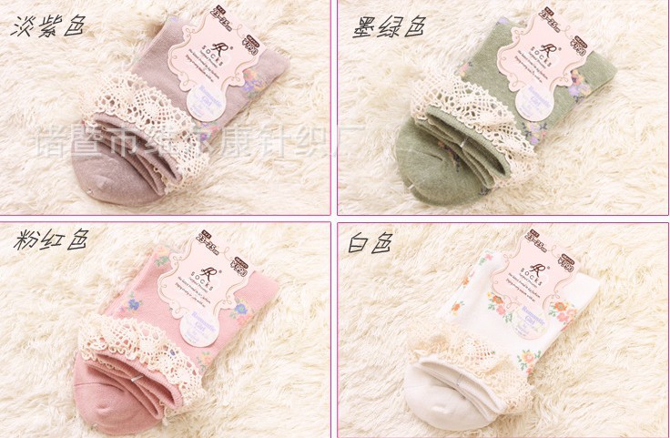 Free Shipping! 5pairs/lot Lovely Multi Candy Color Cotton Sock for Four Season Christmas Gifts