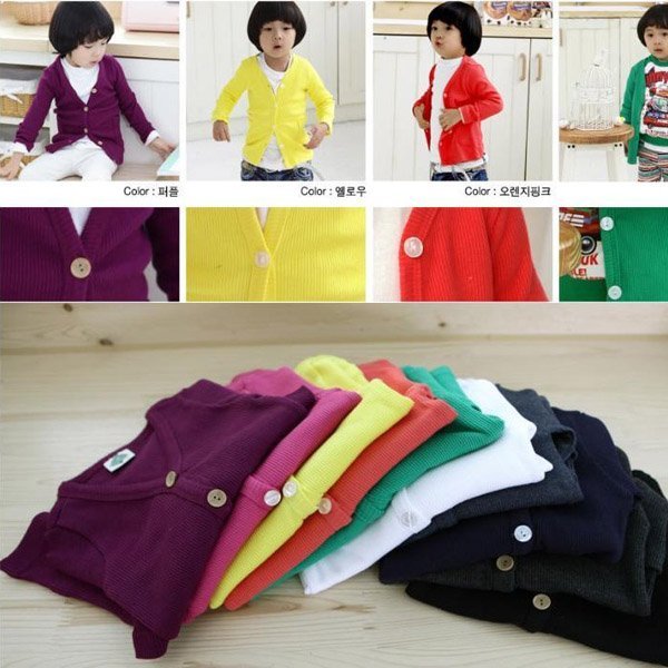 Free shipping 5pcs/lot jelly colors Spring clothes,Long sleeve shirt,Children's coat