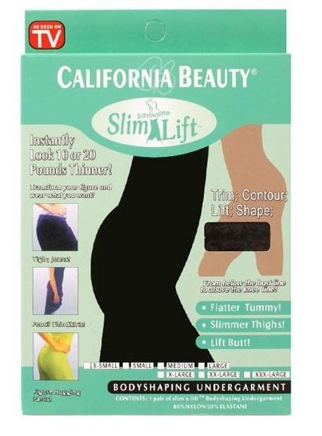 Free shipping (5pcs /lot )New Slim Beauty N Lift Body Shaper As Seen On TV Black