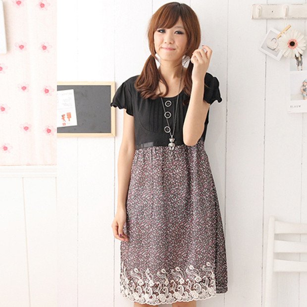 free shipping 5pcs/lot The fashion pregnant dress and skirt pregnant women summer