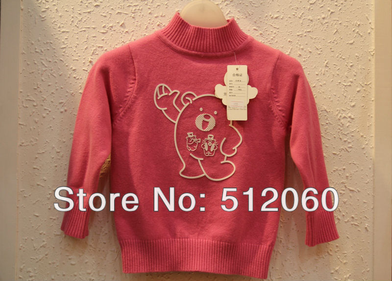 Free Shipping (5pcs/lot)! Wholesale ! children's  long sleeve T-shirt , girls long sleeve blouse,Cotton, for Spring & Autumn
