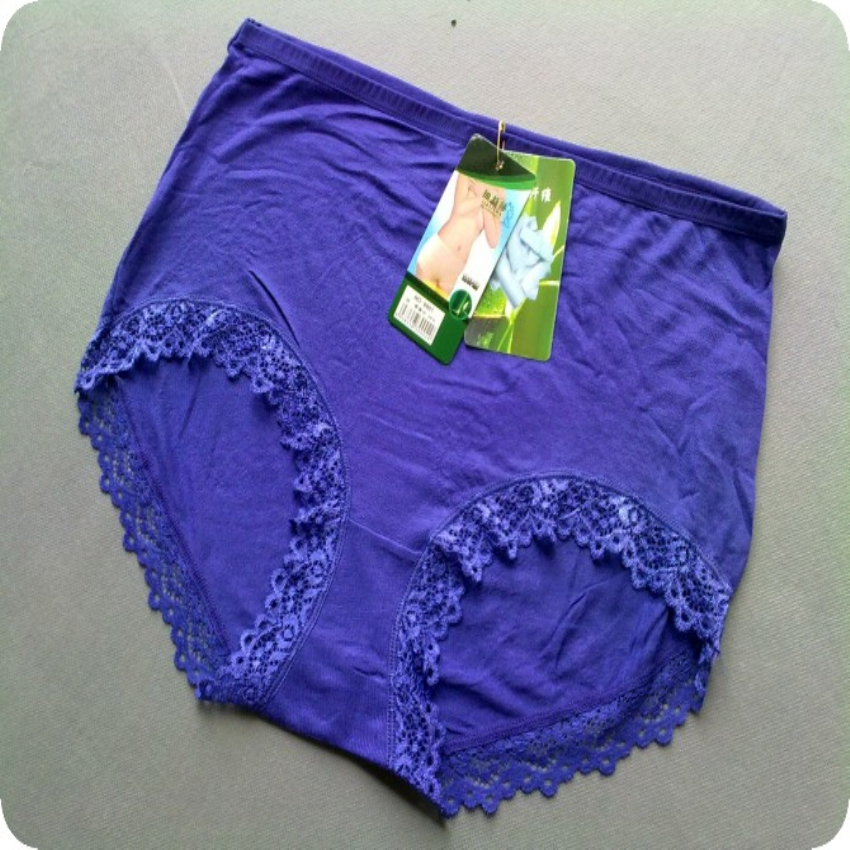 Free Shipping 5pcs/lot Woman High Waist Underwear Lady's Panties XXL Size