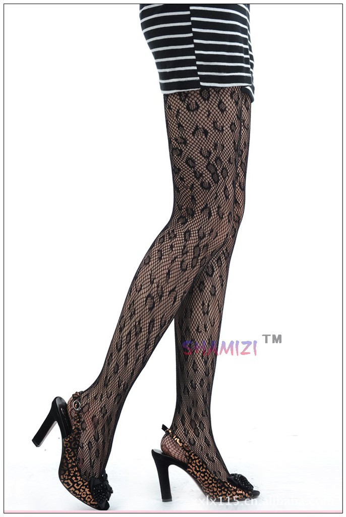 free shipping 5pieces 100% spandex Black  fishnet tights sexy pantyhose Retail wholesale  2007