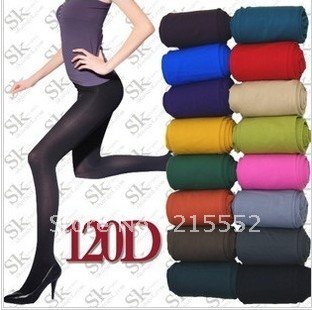 Free shipping 5pieces/ lot women legging fashion pants 120D legging Suitable for spring and autumn