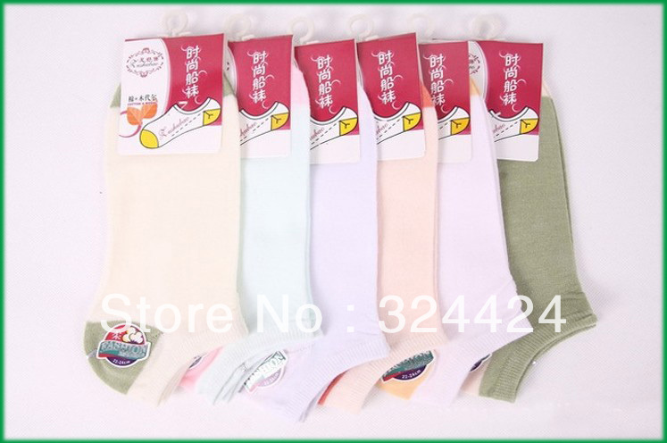 FREE SHIPPING 6 colors 100% cotton women Sweat ship socks stockings solid color gift products