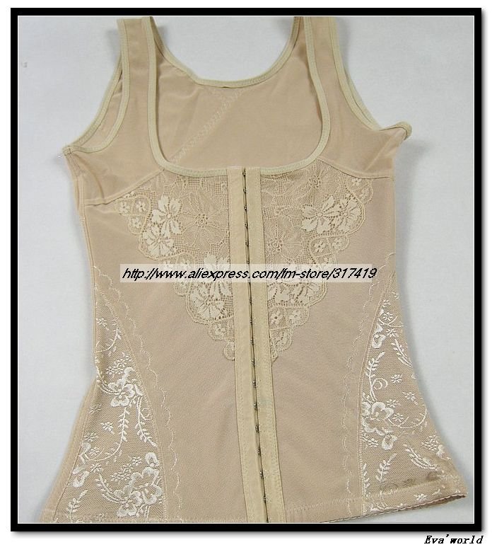 Free Shipping 6 Lines Hooks Corset  Seamless Summer Gather breast tummy Waist control Magic clothes