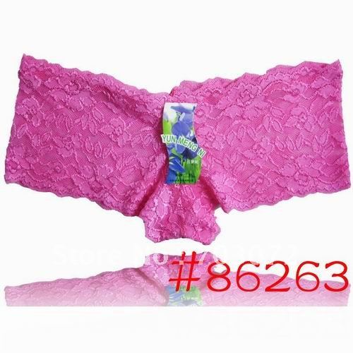 Free shipping,600pcs/lot,fashion lace brief,ladies knickers,lace boxer short,#86263