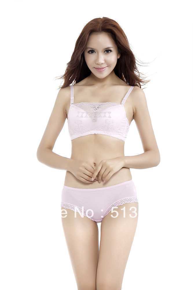 Free shipping   6055 wholesale with Bra bra with drill anti emptied sexy gather bra