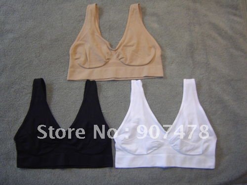 Free Shipping 60pcs/lot Ahh Bra As Seen On TV Rhonda Shear Ahh Seamless Leisure Bra Genie Bra