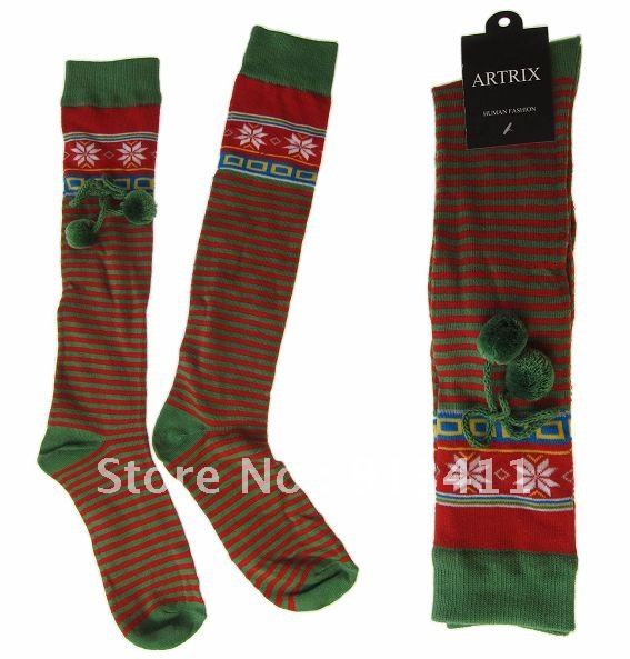 Free Shipping 6pairs/lot  Ladies fashion new  color cotton high socks