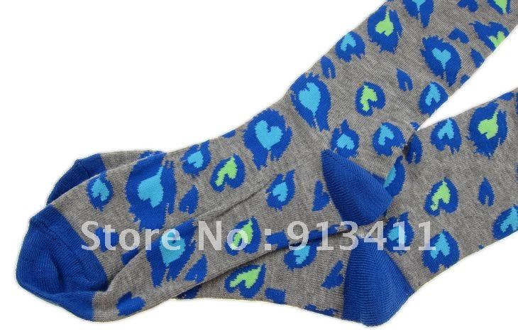 Free Shipping 6pairs/lot Women's Ladies fashion new blue cotton high socks
