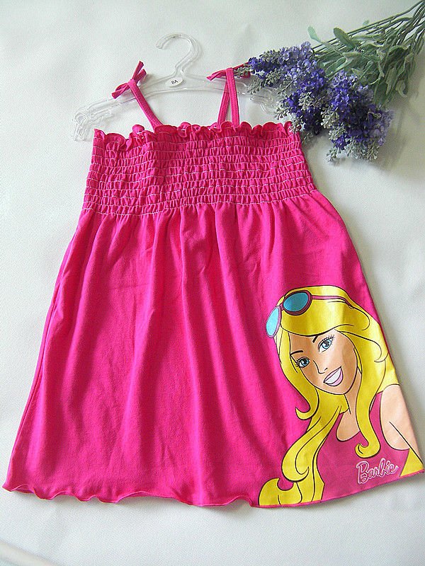 Free Shipping,6pcs/lot,Red Color,Kids' girl clothes nightgowns baby cloththing kids wear kids clothes costume GS145