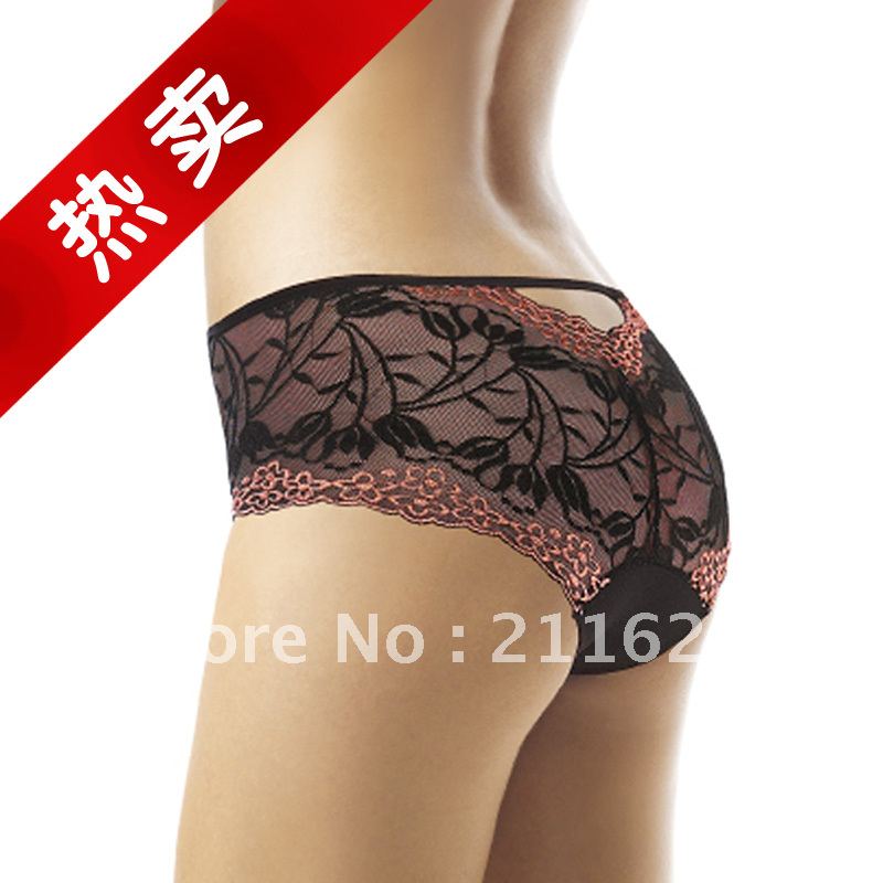 Free shipping 6pcs/lot Sexy seamless small boxer panty Transparent