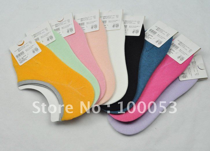 Free Shipping 72 Pairs Bamboo Socks , Ladies' Socks , Sports Socks