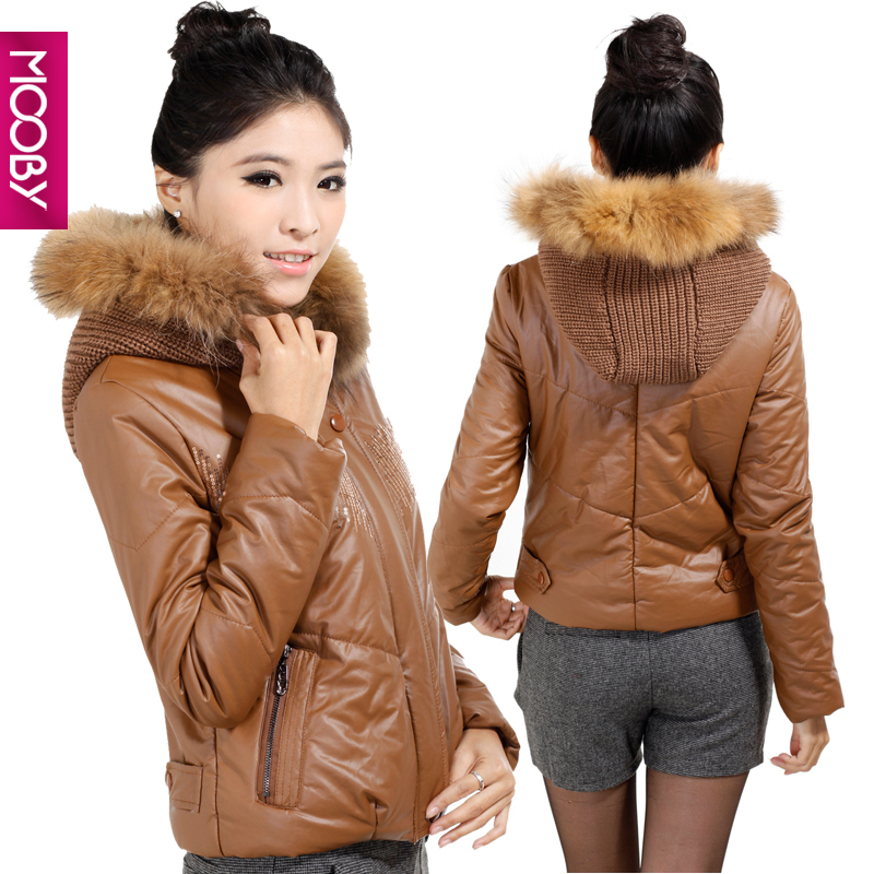 Free shipping 79 ! wadded jacket winter 2012 women's short design leather wadded jacket cotton-padded jacket