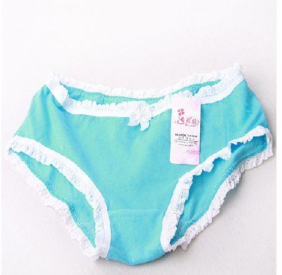 Free shipping(7pcs/lot)New arrival: Lady sexy cotton underwear/Breathable cotton briefs/Weekly briefs/One day one color