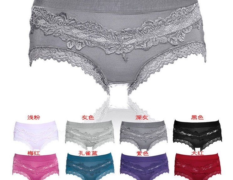 Free shipping 8 colors 10 pcs/lot   Silky seamless underwear high-end women's panties  holiday gift mix order -CF1339