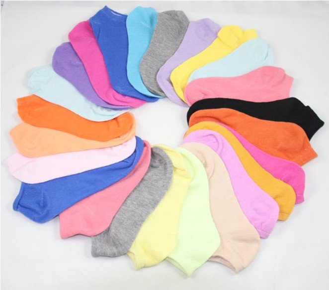 Free Shipping/ 80 pairs/lot Candy Colors/ Womens casual cotton sloppy ankle cheap price socks/ fashionable cheapest foot cover/