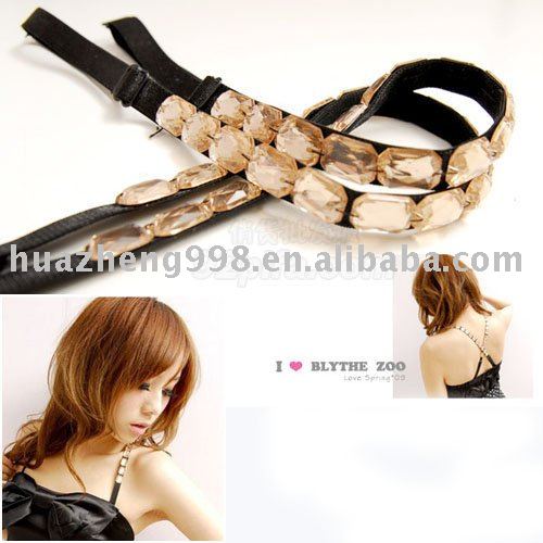 Free shipping+80pcs/lot Fashion Straps,Rhinestone bra straps,Stones Bra Straps