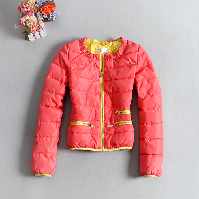 Free Shipping, 8272385 2012 cotton short design gentlewomen small wadded jacket