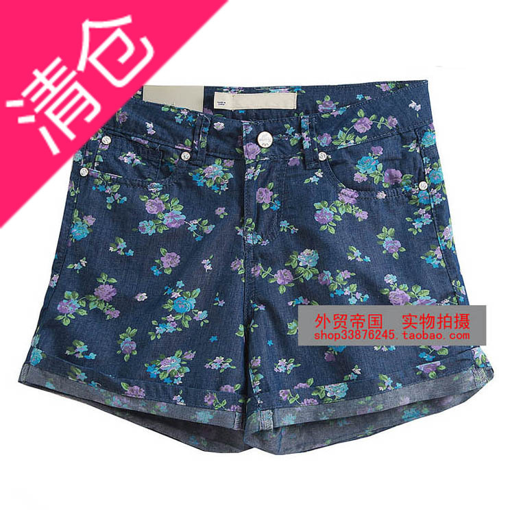 Free shipping! A024-034 female 2011 AMIO female casual roll up hem roll-up hem shorts