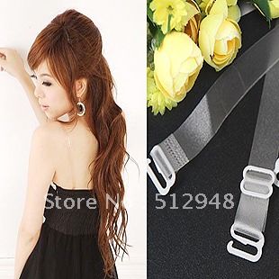 Free shipping adjustable Women Bra Transparent Bra Straps Intimates Accessories