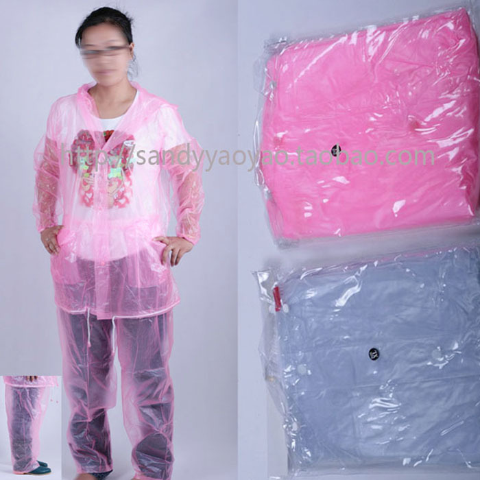 free shipping Adult outdoor split raincoat scrub transparent women's Burberry motorcycle male poncho travel