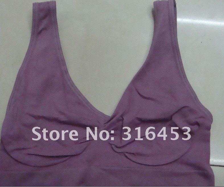 Free Shipping Ahh Bra Rhonda Shear Ahh Seamless Leisure Bra Genie Bra 100pcs/lot