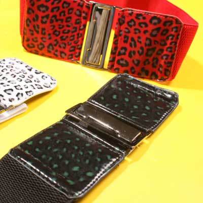 Free Shipping All-match fashion belt female decoration elastic wide belt vintage red leather cummerbund y746