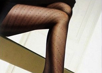 Free shipping Alluring  UltrathinElastic Thigh Silk Stockings oblique pattern core-spun yarn pantyhose manufacturers selling8617