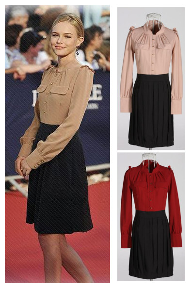 Free shipping American and European style 2012 Slim was thin paneled  women dress,2 colors ,S,M,L,XL,size