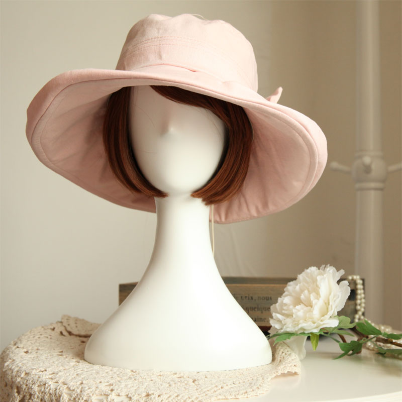 Free Shipping Anti-uv flower 100% cotton sunbonnet 2013 spring sunscreen sun hat