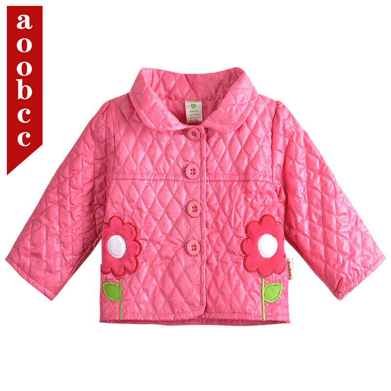 Free shipping Aoobcc outerwear baby clothes spring padded 0 3 6 - - - 12 months old 1