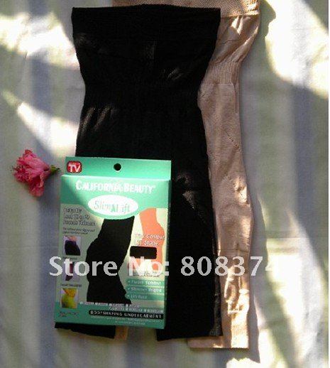 Free Shipping As Seen On TV Wholesale Beige and black Slim n lift/Slim Pants Body Shaper ,welcome wholesale and retail.