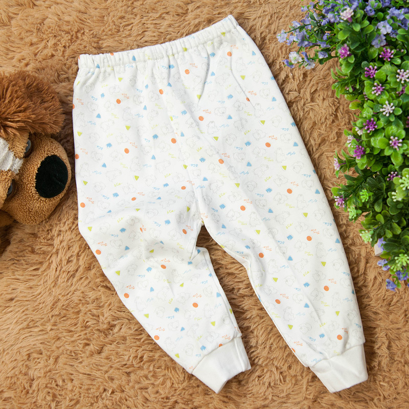 Free shipping autumn and winter baby infant 100% cotton underwear long johns