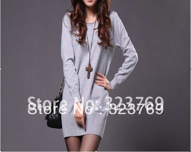 free shipping autumn and winter new Silver  backing sweater