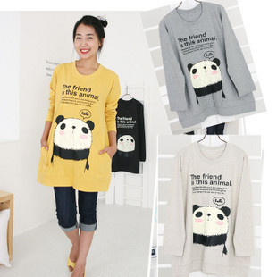 Free shipping Autumn maternity top sweatshirt maternity long-sleeve coat s054