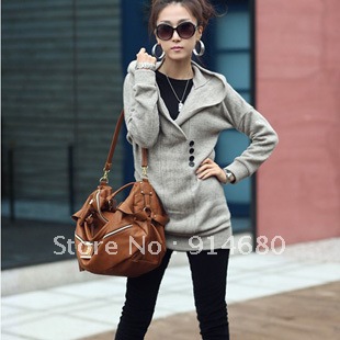 Free shipping!Autumn New Style Corea cultivate one's morality Women's sweater Free size Three colors