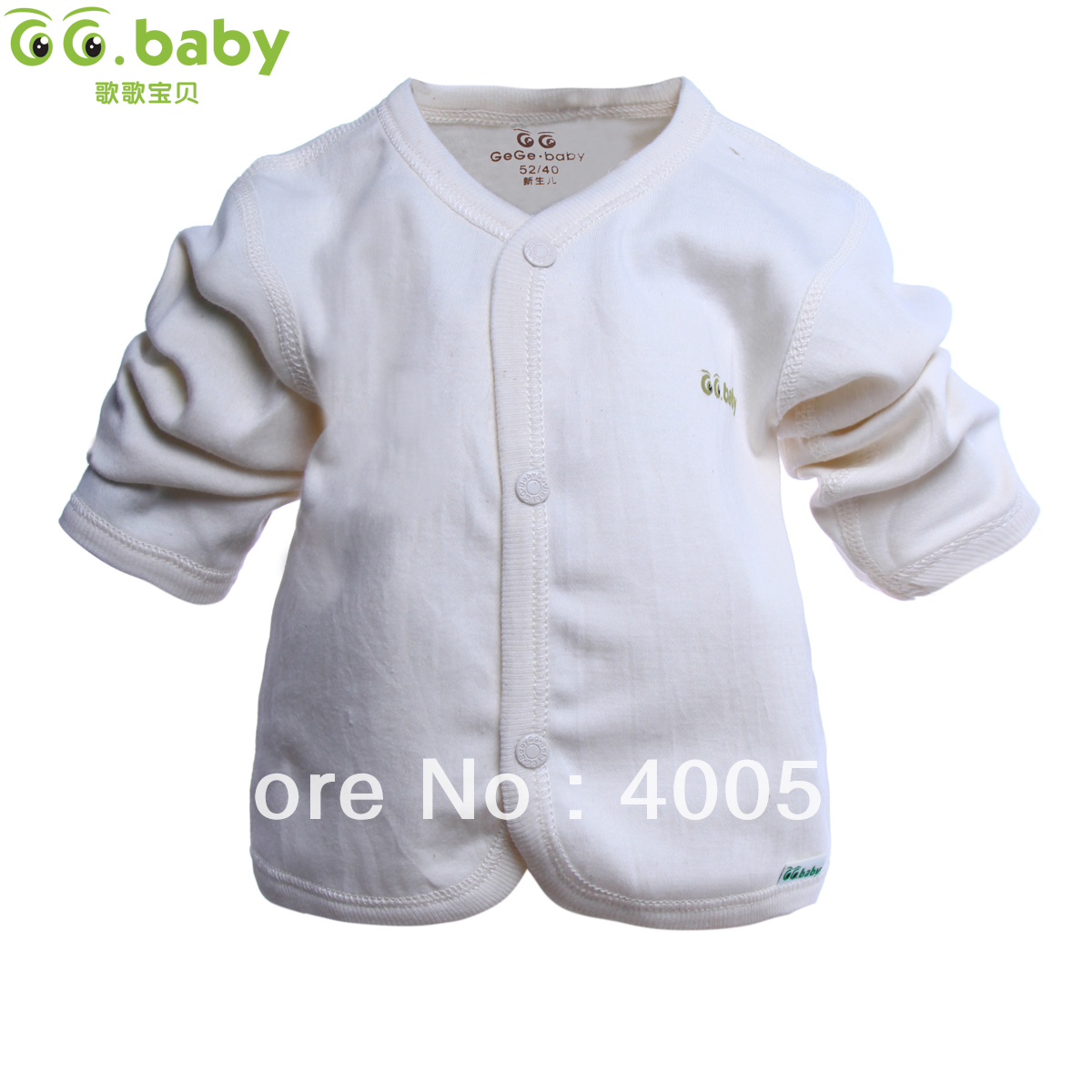 free shipping Baby baby organic cotton autumn newborn baby 100% cotton clothes basic shirt cardigan top YSY1203