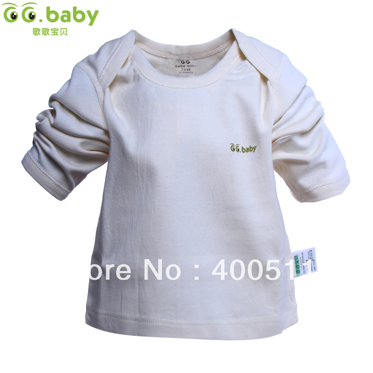 free shipping baby organic cotton autumn newborn clothes 100% cotton baby basic shirt top YSY1201