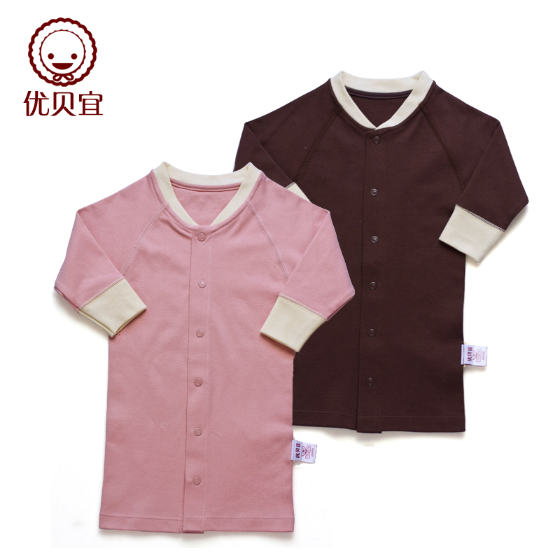 Free shipping Baby spring and autumn 100% cotton robe baby autumn ecgii sleepwear 5111