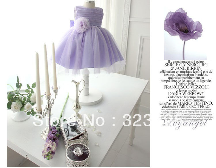 free shipping Ball Gown Flower Girl Dress Children Girl Party/Performance Princess Dress