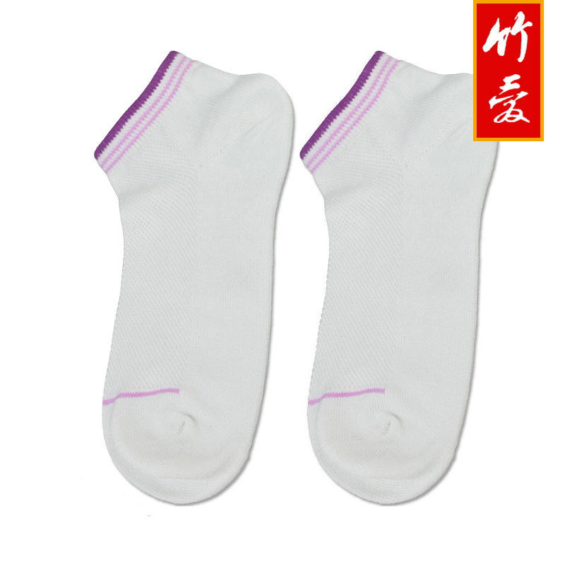 Free Shipping! Bamboo fibre socks women's sock slippers sweat absorbing antiperspirant summer breathable socks xw-006