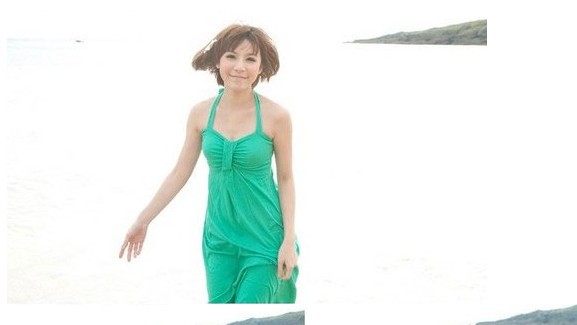 free shipping beach sleeveless solid bohemian  simple casual halter neck pleated maxi lady's dress autumn and spring  green