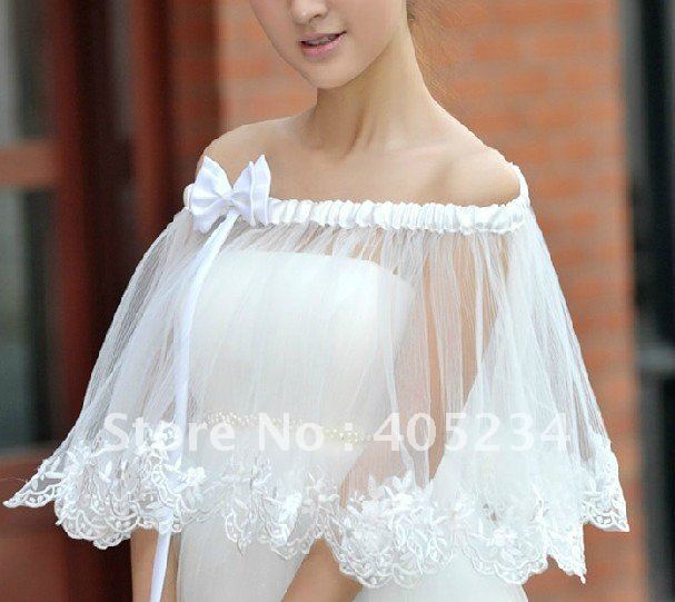 Free shipping!Beautiful bridal bolero/bridal shawl/winter shawl/lace shawl/wedding dress wrap