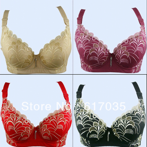 Free Shipping Beauty Floral Sexy Fashion Ladies' Underware Lingerie Thin C Cup W4011#